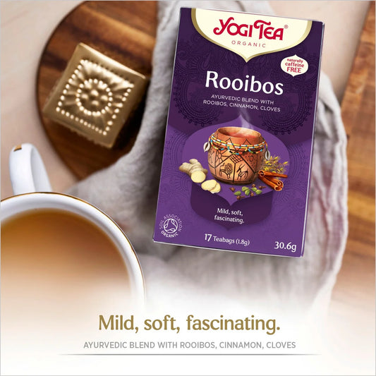 Yogi Tea Rooibos Organic 17 per pack