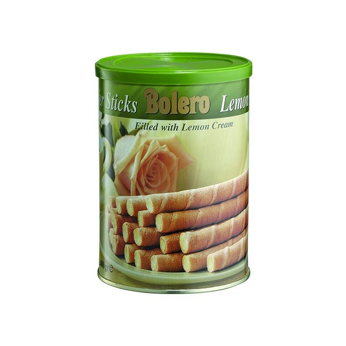 Bolero Lemon Wafer Sticks 110g