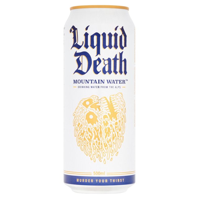 Liquid Death Still Mountain Water, 500ml