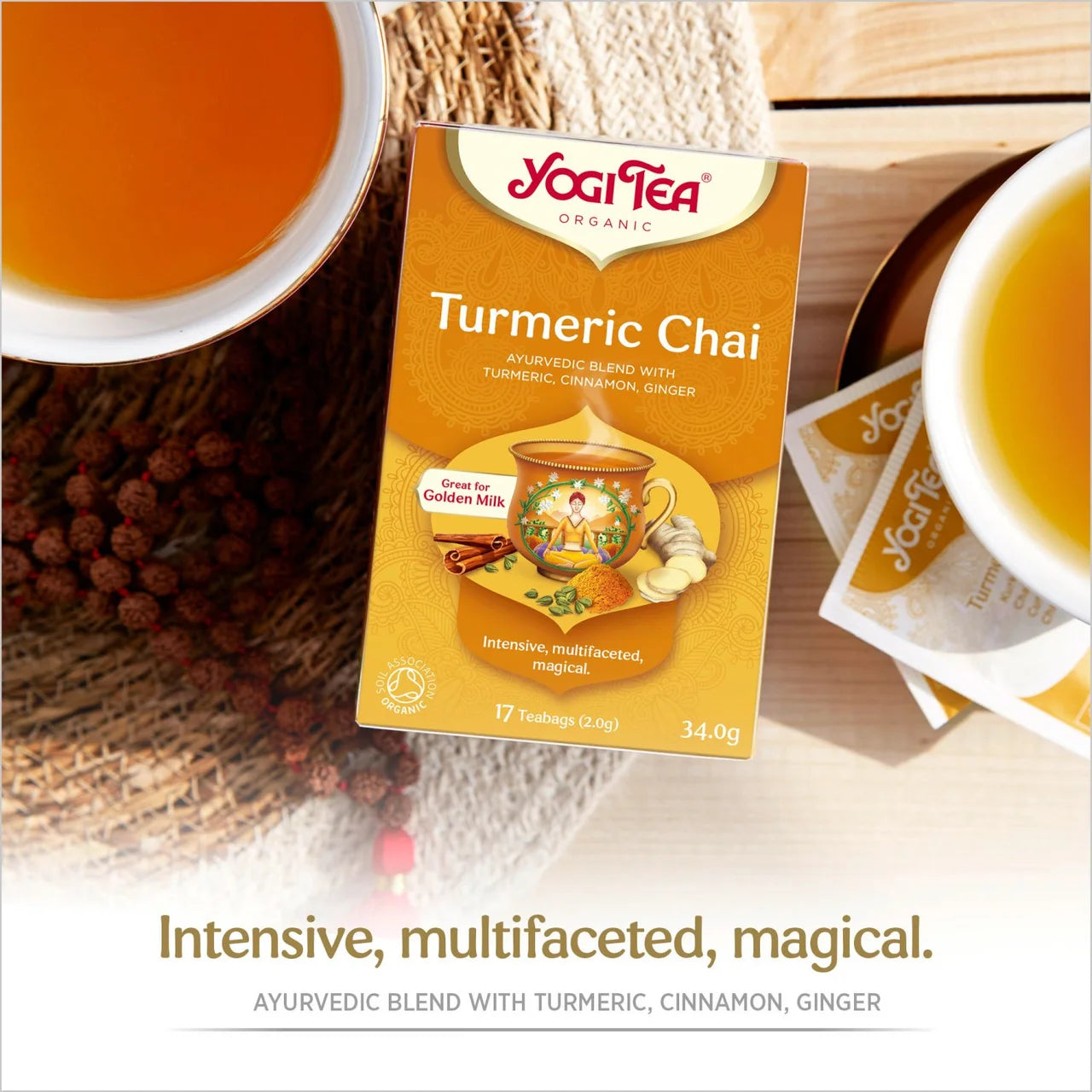 Yogi Tea Turmeric Chai - 17 Teabags 34G