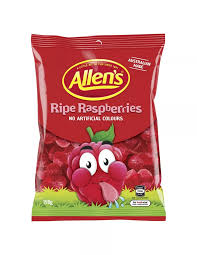 Allens Ripe Raspberries 190g