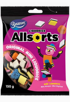 Beacon Liquorice Allsorts 150g