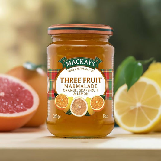 Mackays Three Fruit Marmalade (340g)