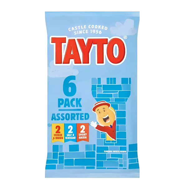 Tayto 6 Pack Assorted