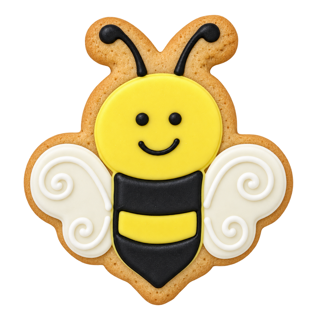 Original Biscuit Bakers Summer Bumblebee Iced Sugar Cookie 55g