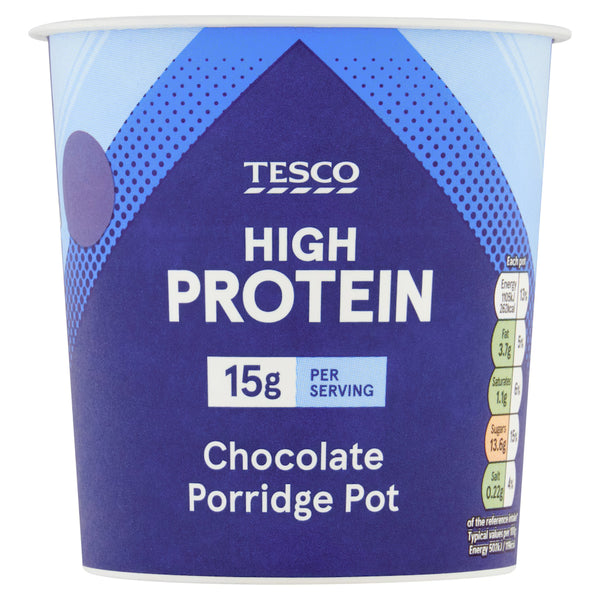 Tesco High Protein Chocolate Porridge Pot, 70g