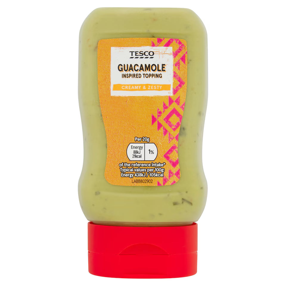 Tesco Guacamole Style Topping, 285g