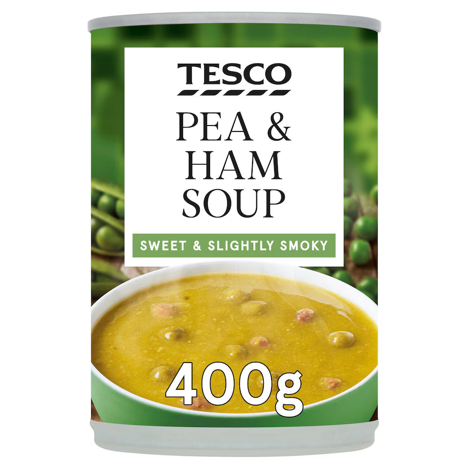 Tesco Pea And Ham Soup, 400g