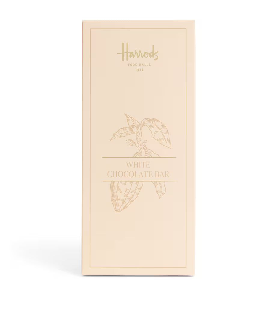 Harrods White Chocolate Bar - 80g