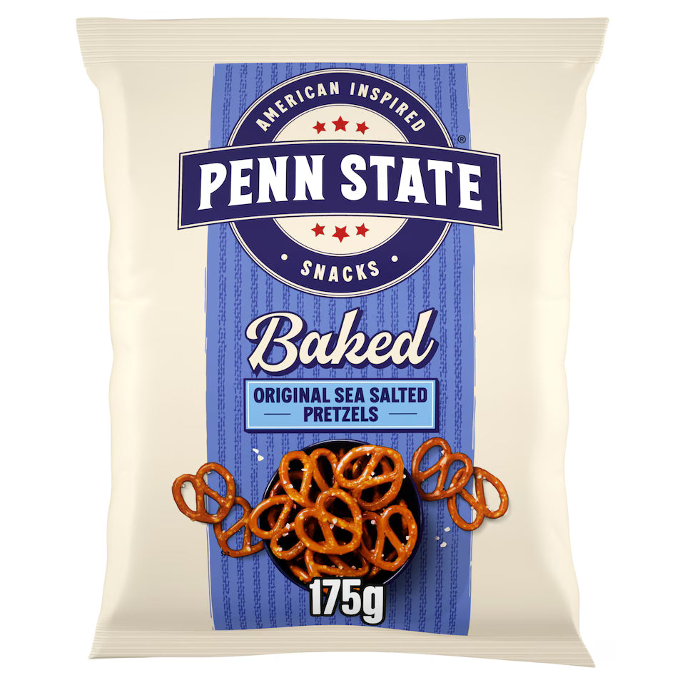 Penn State Original Sea Salted Pretzels, 175g