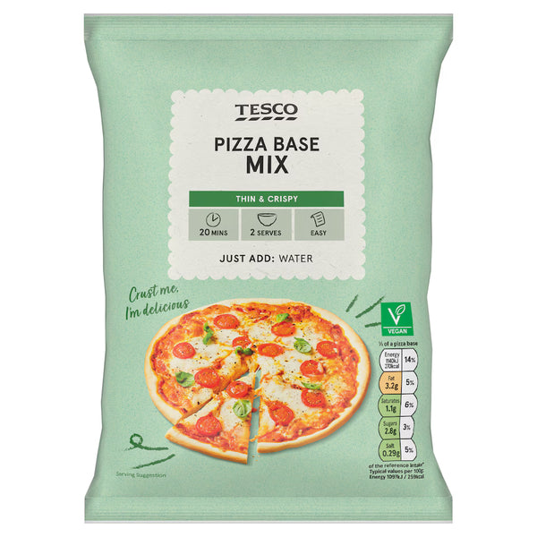 Tesco Pizza Base Mix, 145g
