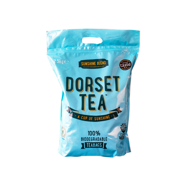 Dorset Tea Sunshine Blend Catering Pack - 1100 Teabags 2.5kg