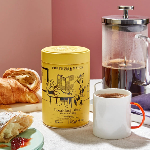 Fortnum & Mason Breakfast Blend Ground Coffee Tin, 250g