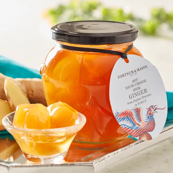 Fortnum & Mason Stem Ginger in Syrup Amphora, 700g