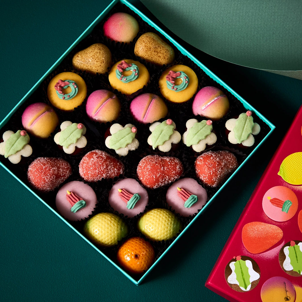 Fortnum & Mason Christmas Marzipan Fruits Selection Box, 275g