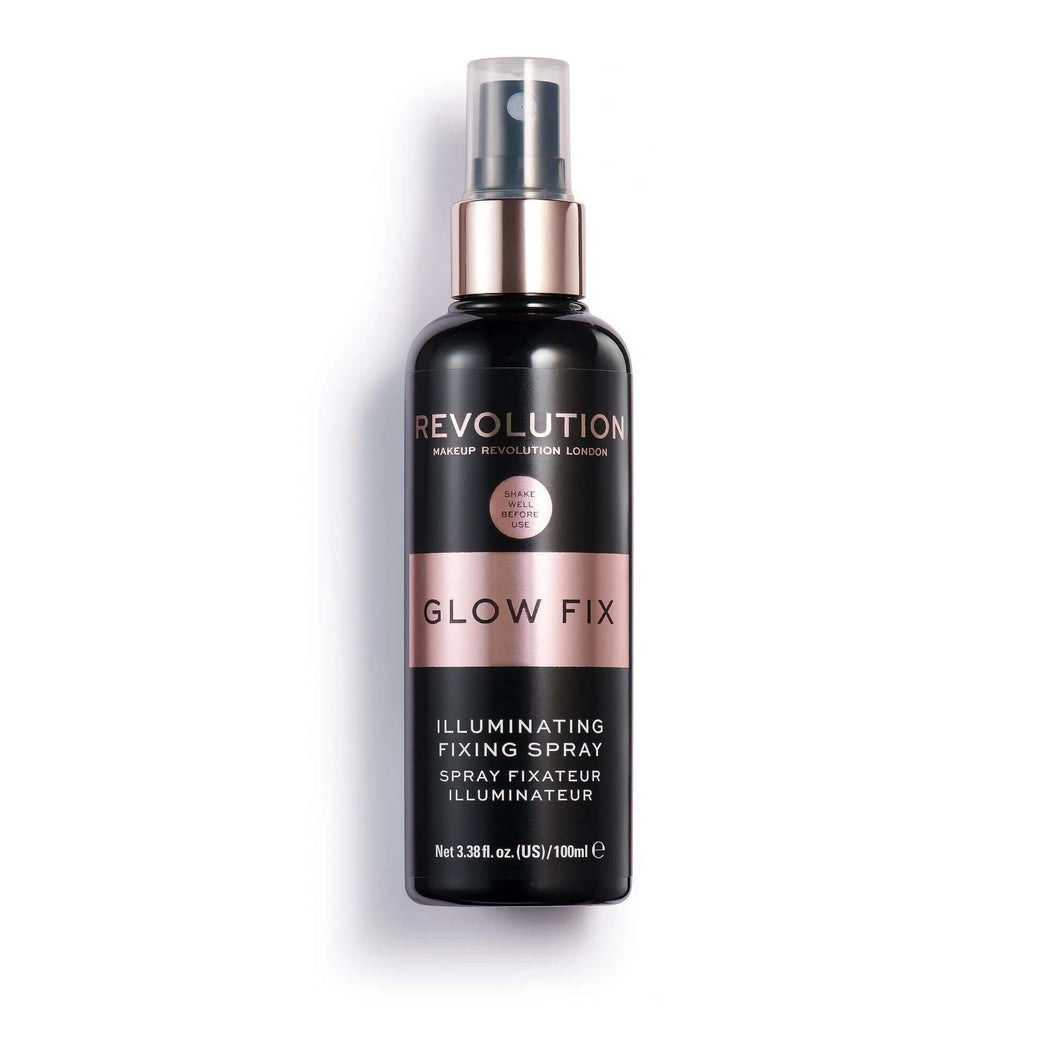 Revolution Glow Fix Illuminating Fixing Spray, 100ml