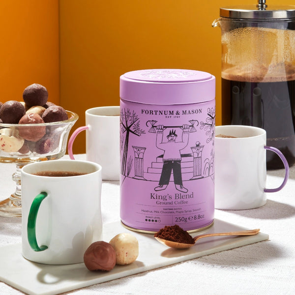 Fortnum & Mason King's Blend Ground Coffee Tin 250g