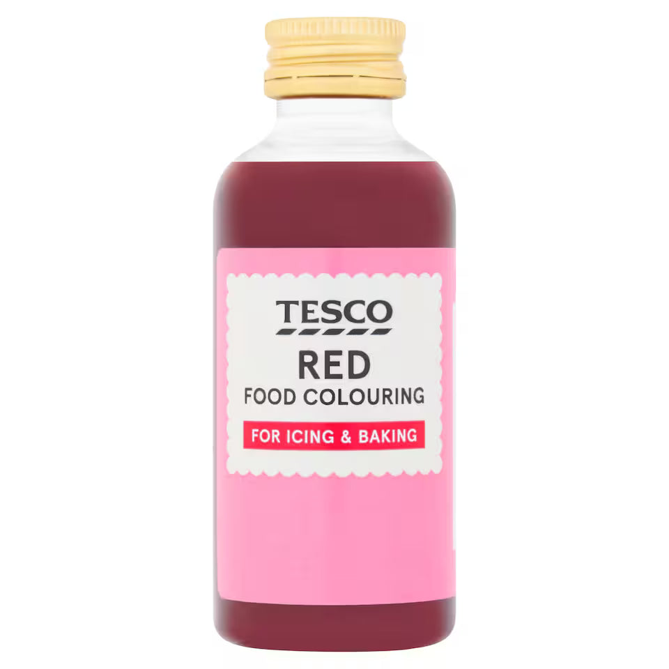Tesco Red Food Colouring  60ml