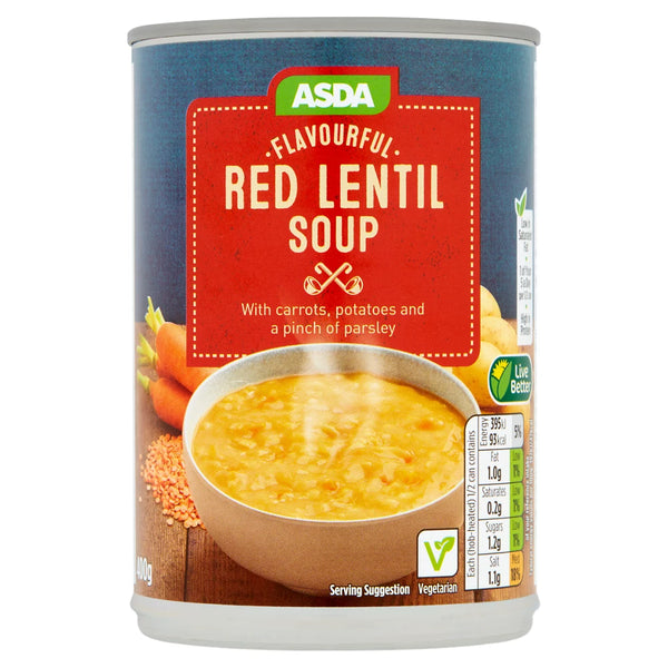 ASDA Hearty Red Lentil Soup 400g