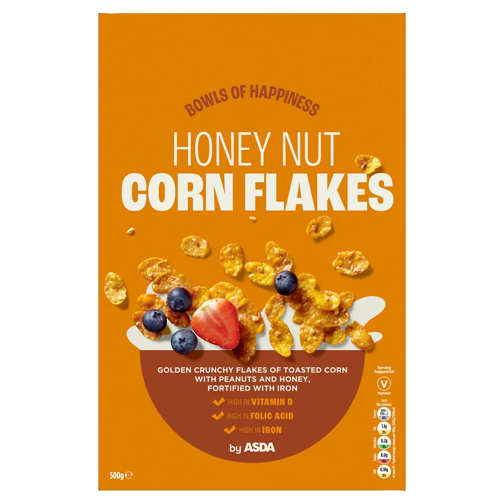 ASDA Honey Nut Corn Flakes 500g