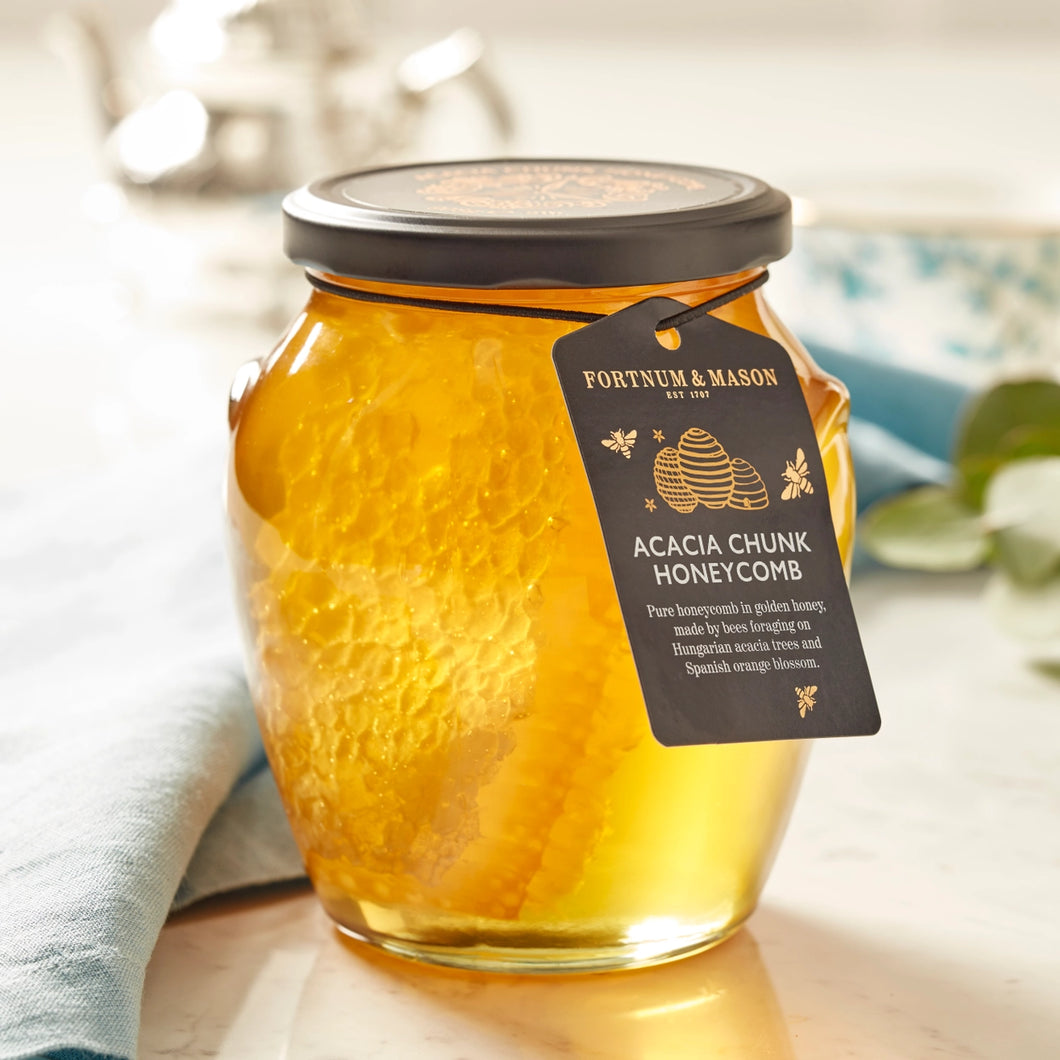 Fortnum & Mason Acacia Chunk Comb Honey Amphora, 908g