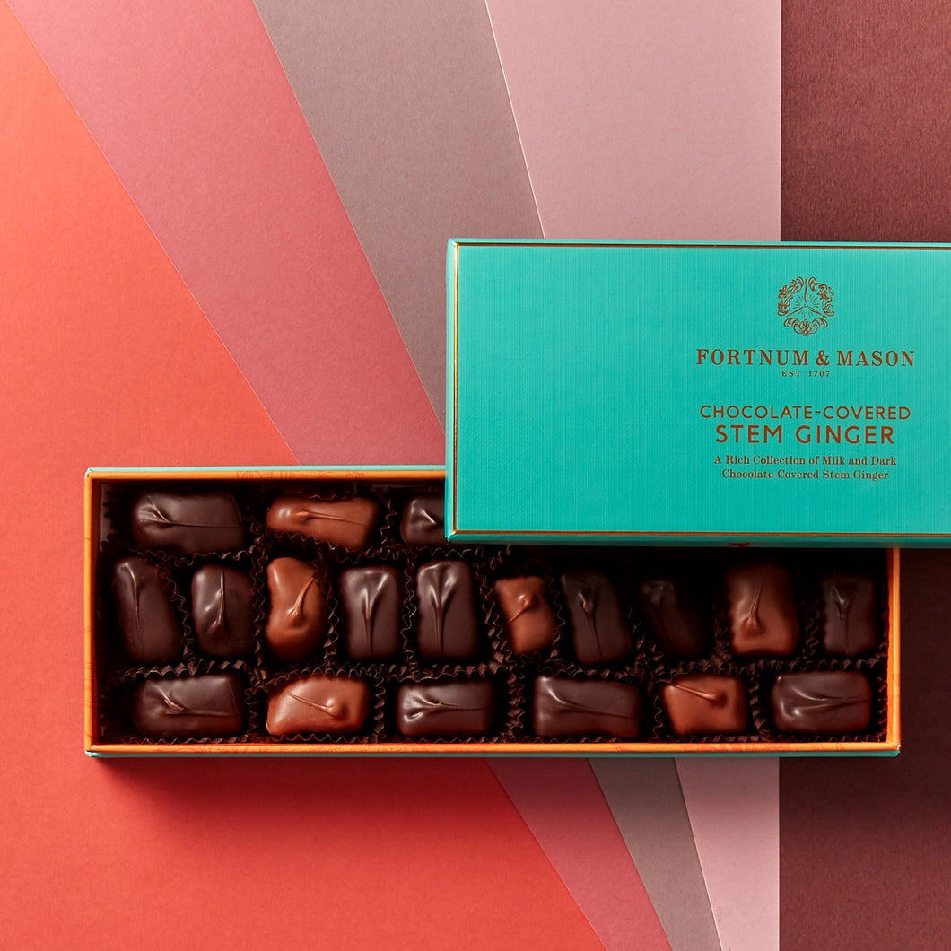 Fortnum & Mason Fortnum's Chocolate-Covered Stem Ginger, 250g