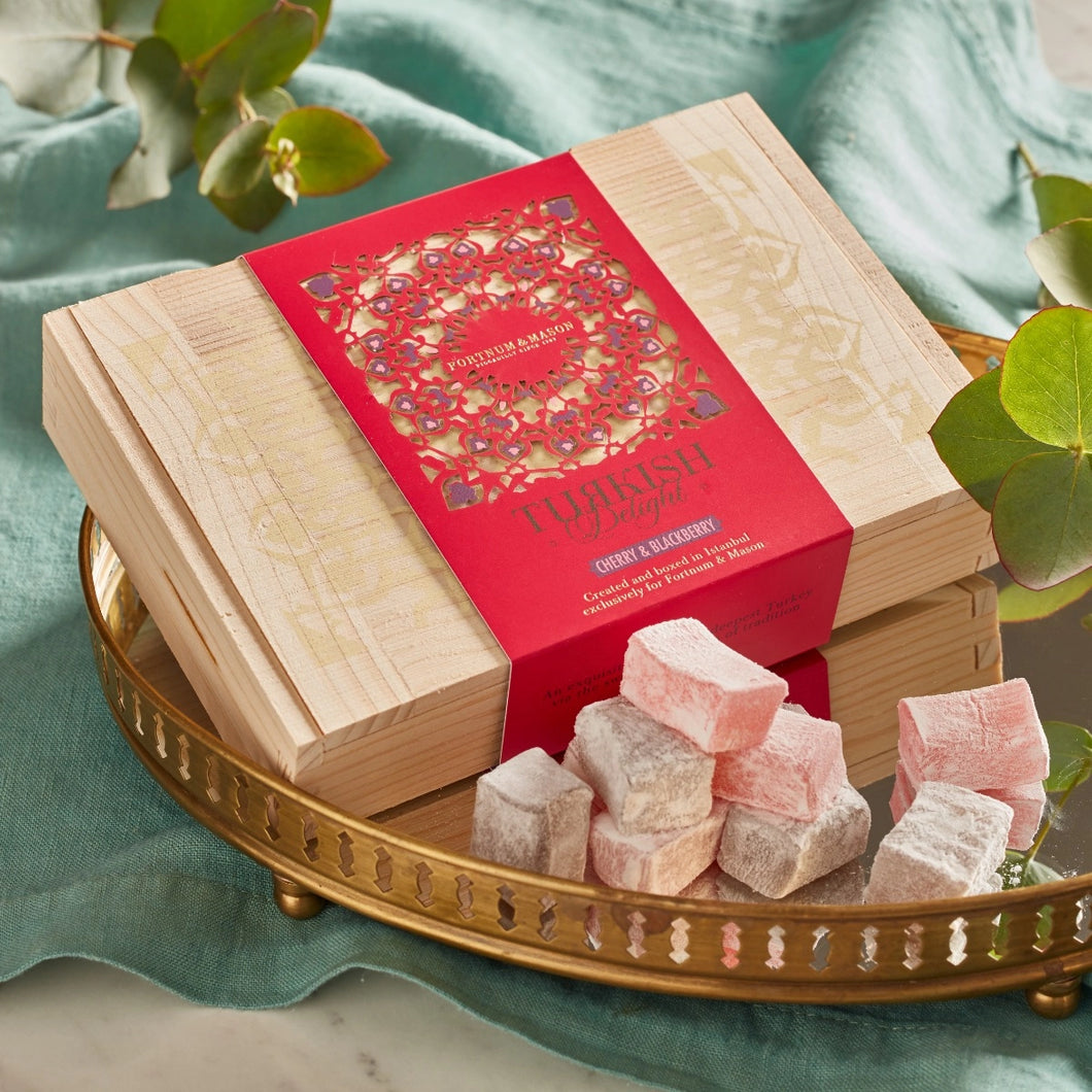 Fortnum & Mason Fortnum's Cherry & Blackberry Turkish Delight, 227g