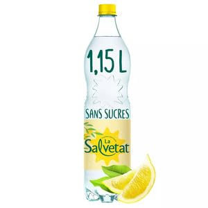 Salvetat Sparkling Mineral Water with Lemon 1.15L