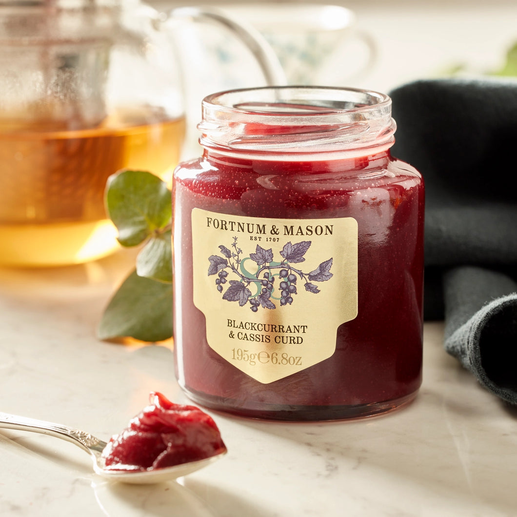 Fortnum & Mason Blackcurrant & Cassis Curd, 195g