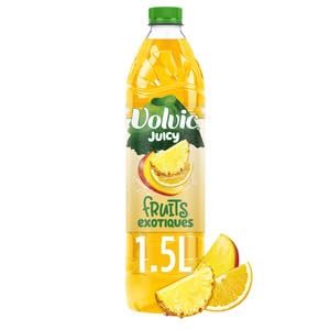Volvic Juicy Fruits Exotiques, Exotic Fruits Water, 1.5L