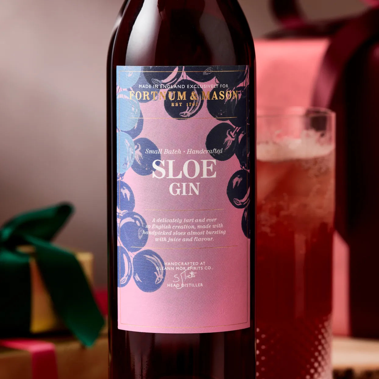 Fortnum's English Sloe Gin, Union Distillers, 50cl