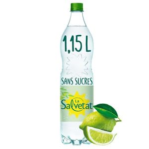 Salvetat Sparkling Mineral Water with Mediterranean Verdelli Lime 1.25L