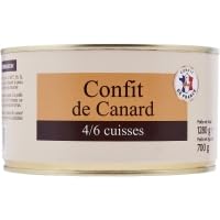 Confit de France Confit De Canard 4/6 Cuisses 1.28kg