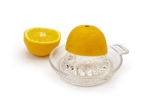Kitchen Craft Glass Lemon Citrus Juicer