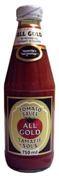 All Gold Tomato Sauce, Classic Tomato Flavour, Liquid Form, 700ml
