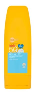 Solait Kids SPF 50 Sun Lotion, High Protection, Suitable for Children