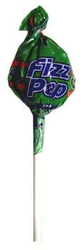 Beacon Fizz Pops Apple Flavour Lollipop, 20.5g