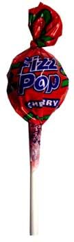 Beacon Fizz Pops Cherry Flavour Lollipop, 20.5g