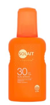 Solait Sun Spray SPF 30, Advanced UVA/UVB Protection, Water-Resistant, Spray