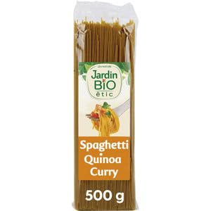 Jardin Bio Spaghetti Quinoa Curry, 500 g