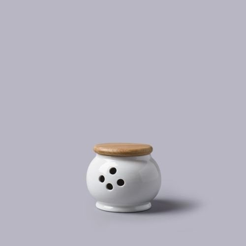 Garlic Storage Pot with Beech Lid