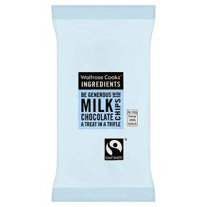 Cooks' Ingredients Milk Chocolate Chips 100g
