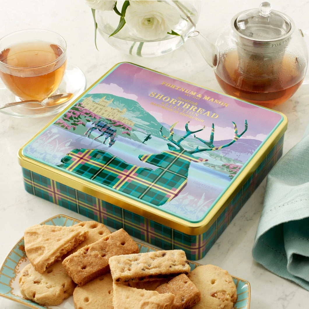 Fortnum & Mason Shortbread Selection Tin, 650g