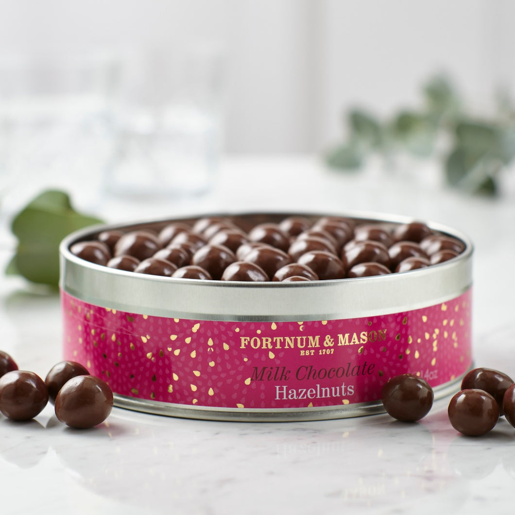 Fortnum & Mason Milk Chocolate Coated Hazelnuts, 380g