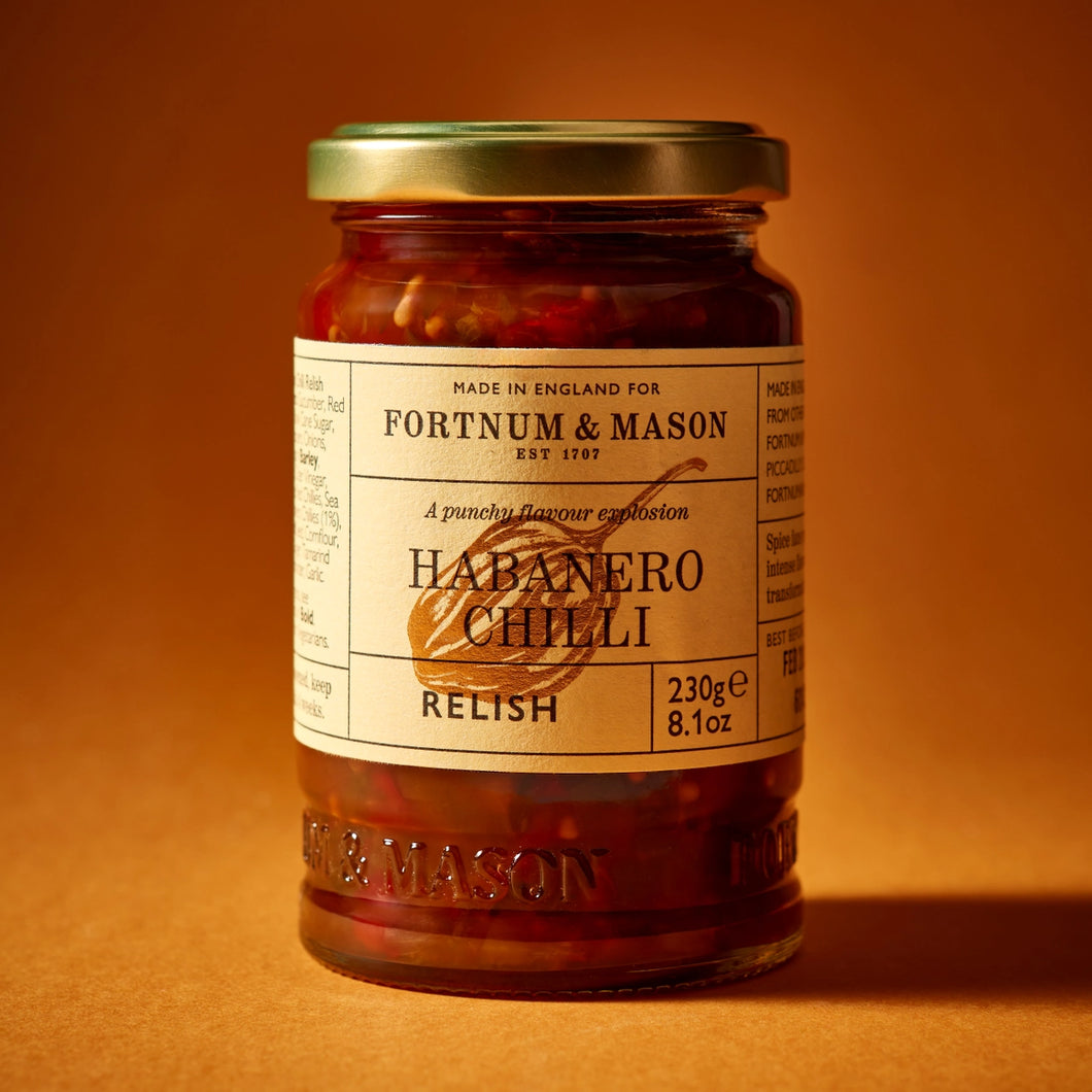 Fortnum & Mason Spicy Habanero Chilli Relish, 200g
