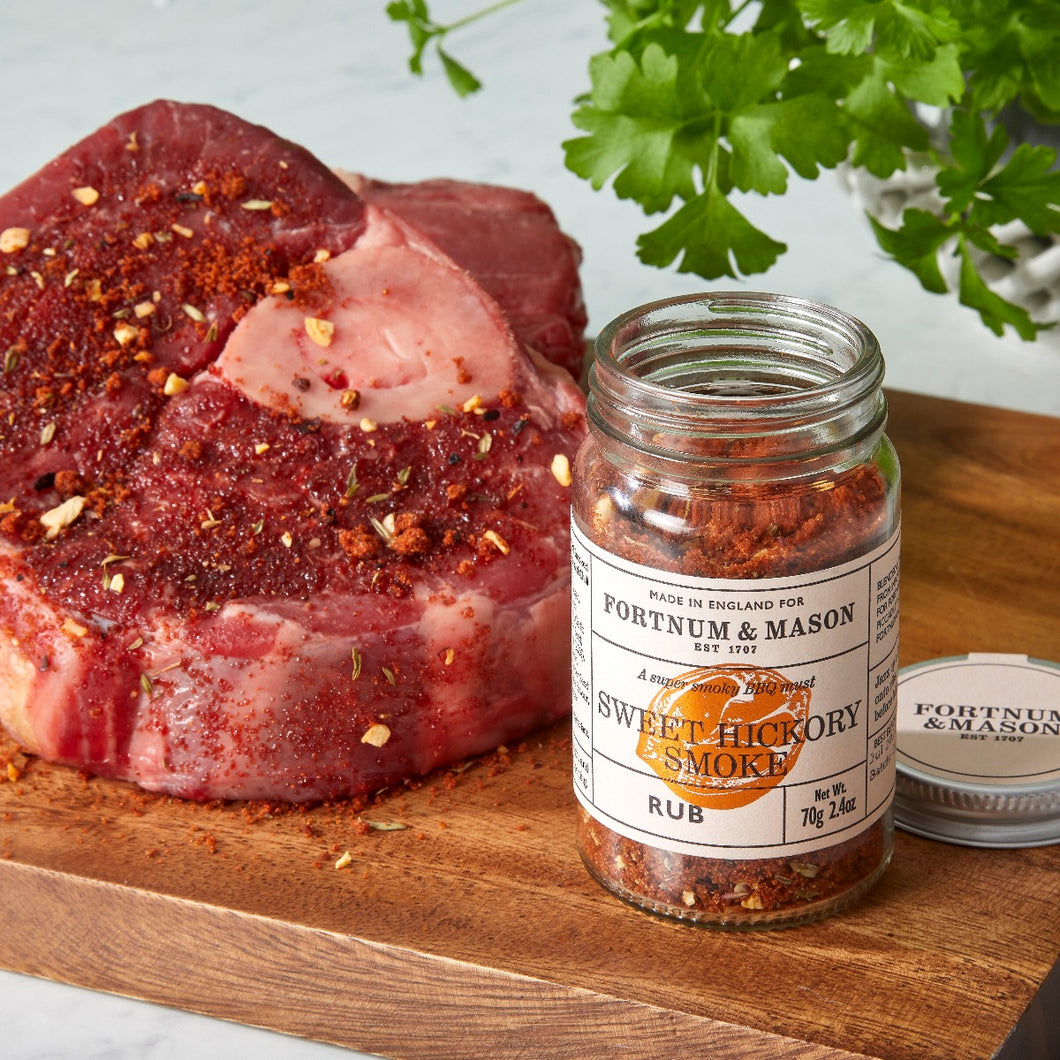 Fortnum & Mason Sweet Hickory Smoke Rub, 70g