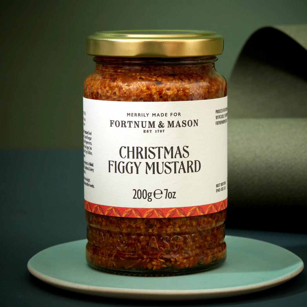 Fortnum & Mason Christmas Figgy Mustard, 200g