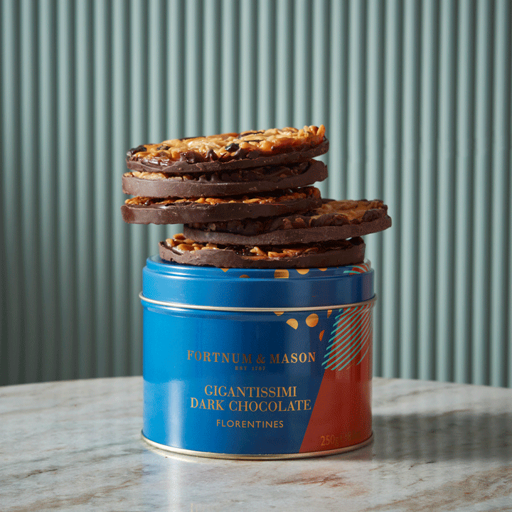 Fortnum & Mason Gigantissimi Dark Chocolate Florentines, 250g