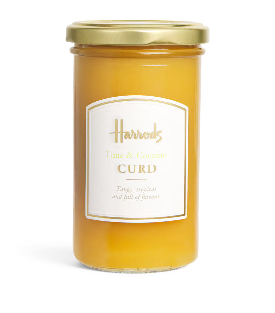 Harrods HRDS Core Lime and Coconut Curd - 305g