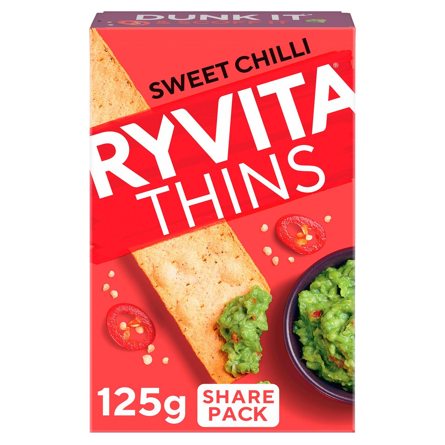 Ryvita Thins - Sweet Chilli 125g